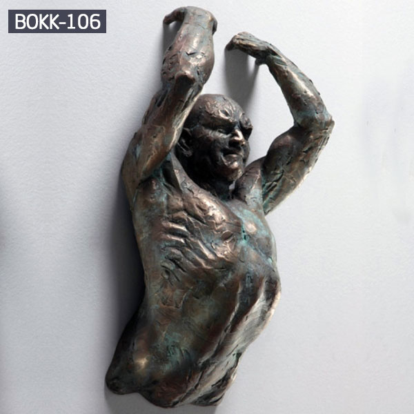 Modern home art matteo pugliese artists replica bronze metal statue for sale