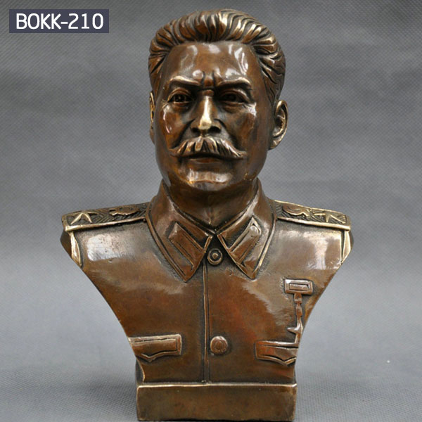 Stalin head statues bronze casting bust for sale