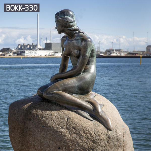 Famous bronze little mermaid statues for sale