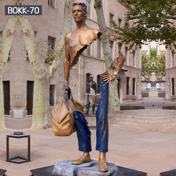 Life size Frances bruno catalano sculpture bronze casting outdoor garden decor