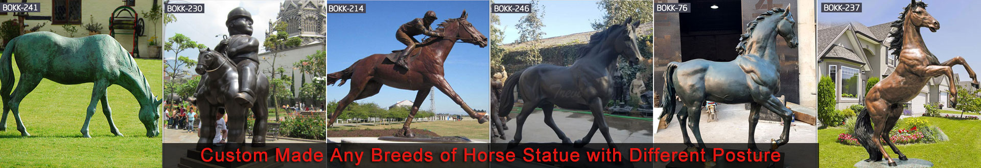 casting bronze horse manufacturer man on horse sculpture for sale