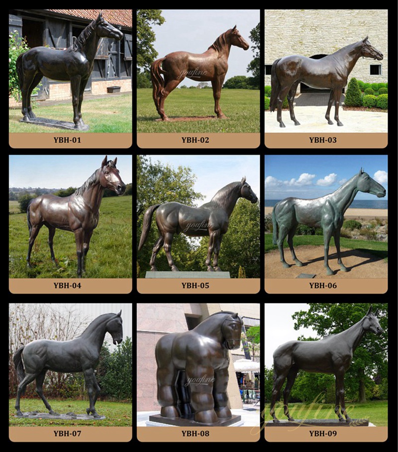 youfine bronze horse statue for sale