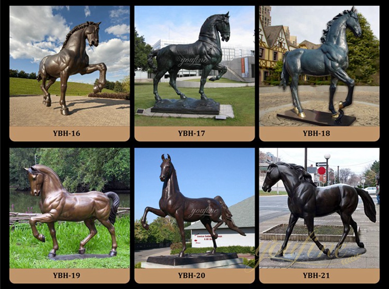 youfine bronze horse statue for sale